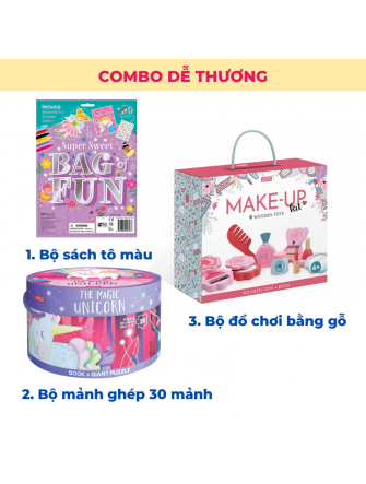 Combo Dễ thương dành cho bé 3+